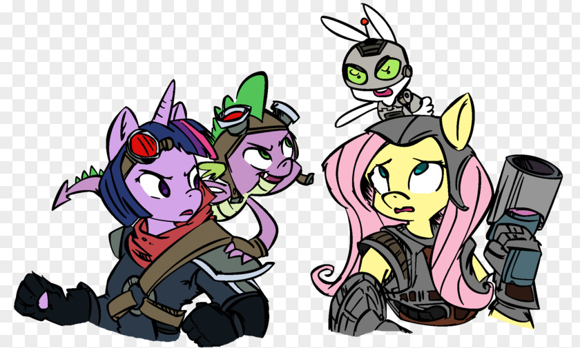 Ratchet Clank & Daxter Pony PNG