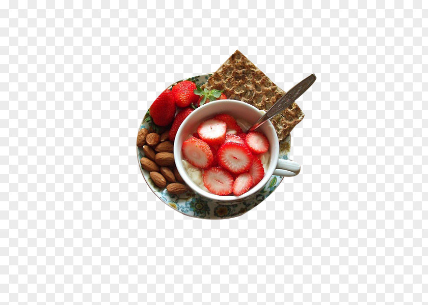 Strawberry Bread Breakfast Smoothie Cereal Ontbijtkoek PNG