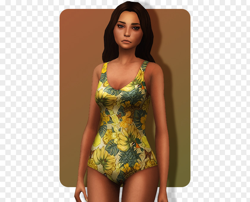 Swimsuit The Sims 4 Bodysuit Clothing Maxis PNG