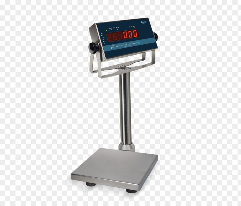 Bascula Bascule Measuring Scales Stainless Steel Load Cell PNG