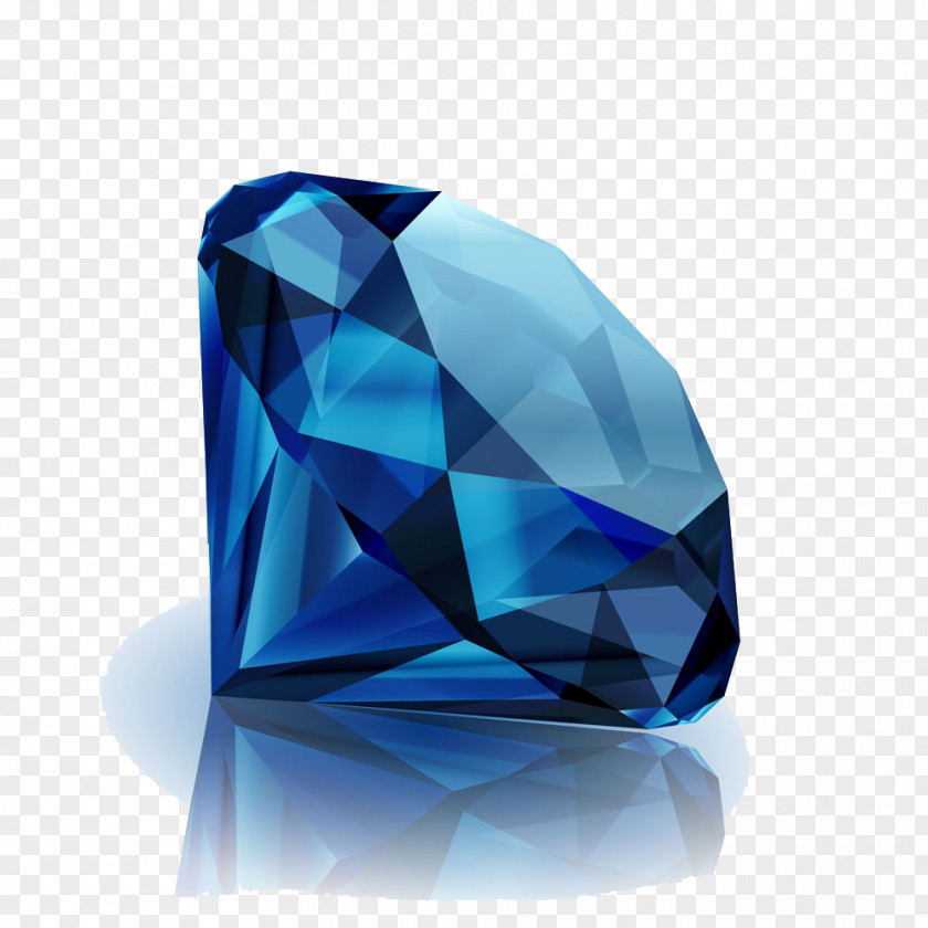 Diamond Gem Blue Gemstone Jewellery PNG