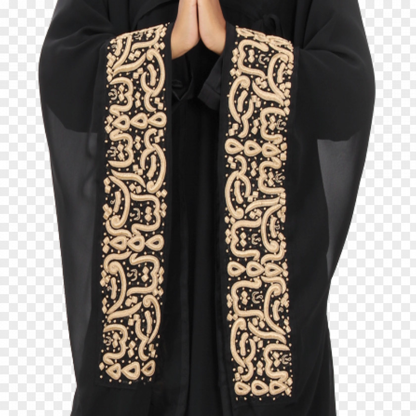 Dress Kaftan Maxi Abaya Satin PNG