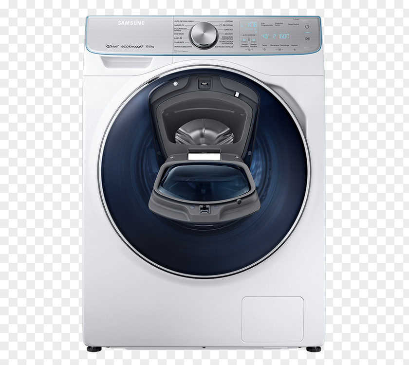 Home Appliance Samsung WW8800 QuickDrive Washing Machines Combo Washer Dryer Laundry PNG