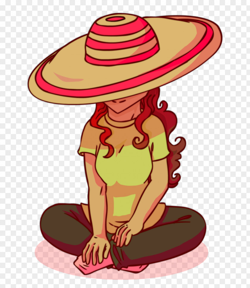 Sunhat Sombrero Finger Clip Art PNG