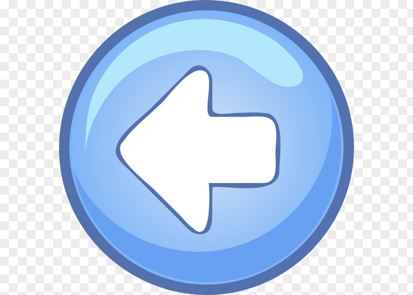 Back Arrow Button Clip Art PNG