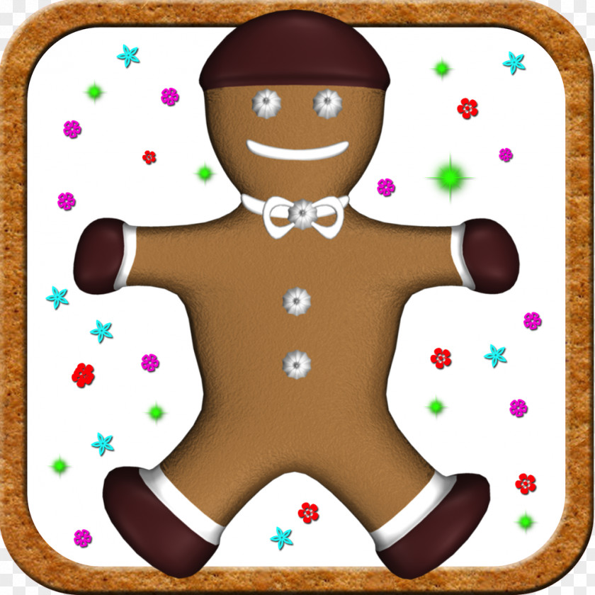 Christmas Lebkuchen Gingerbread Ornament PNG