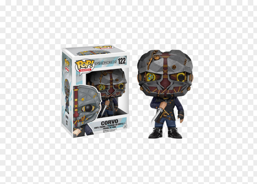 Dishonored 2 Funko Corvo Attano Video Game PNG