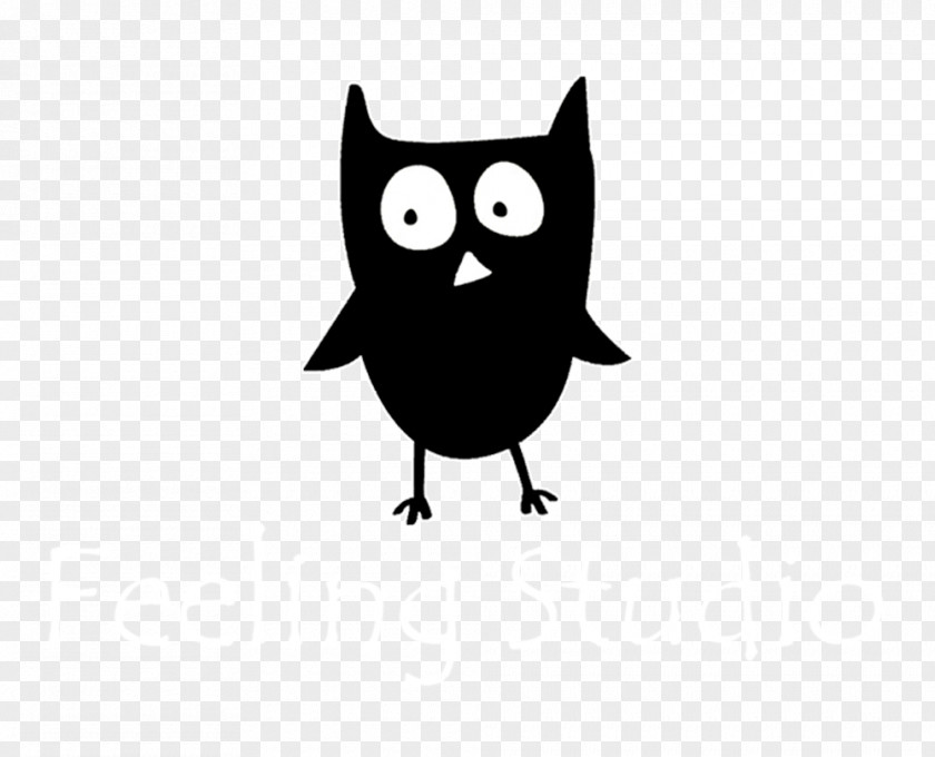 Owl Beak White Black M Clip Art PNG