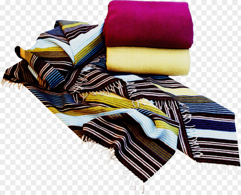 Rectangle Stole Yellow Textile Wool Tie Linens PNG