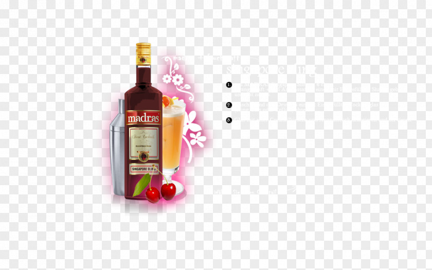 Cocktail Distilled Beverage Wine Liqueur Bottle Alcoholic Drink PNG