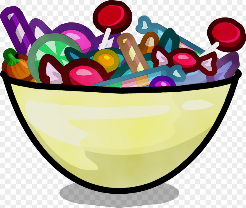 Cuisine Sundae Watercolor Cartoon PNG