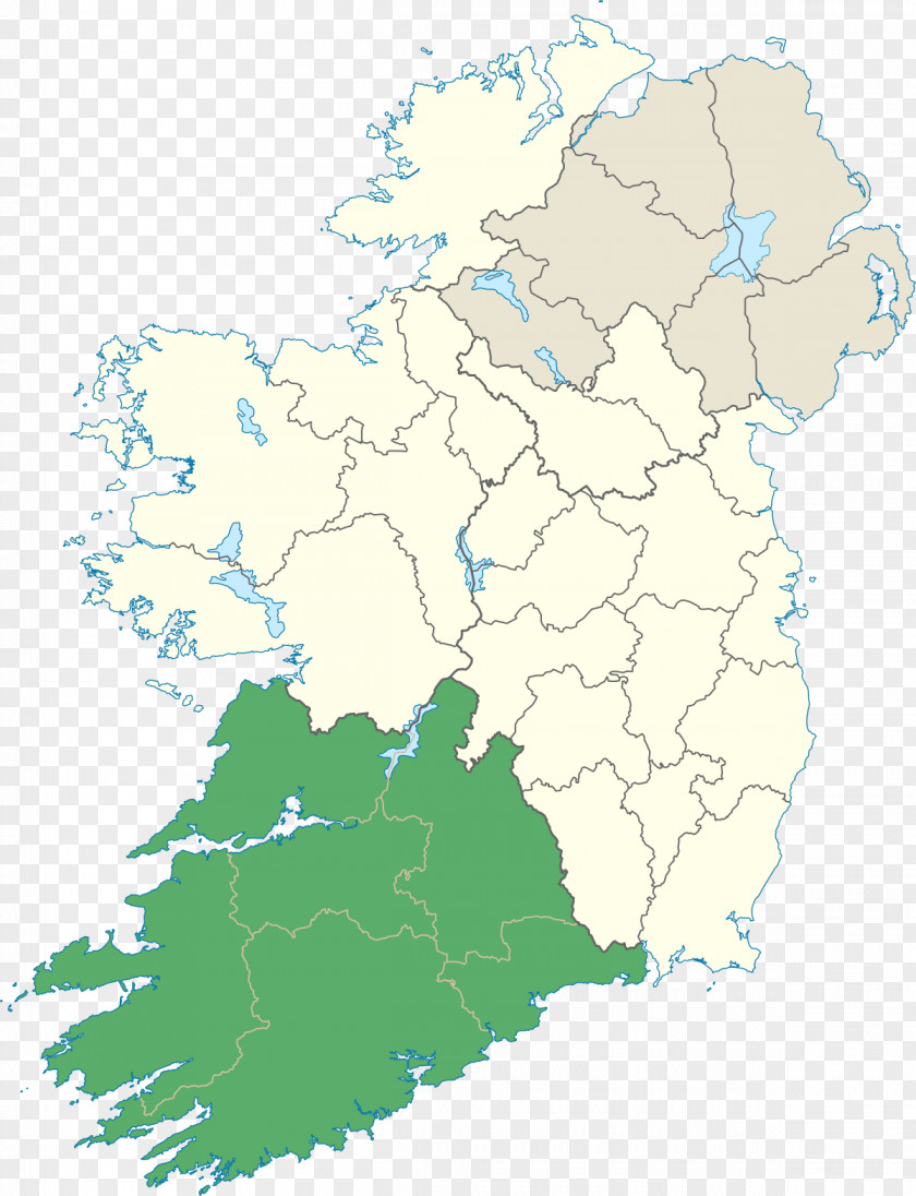 Map Northern Ireland Partition Of PNG