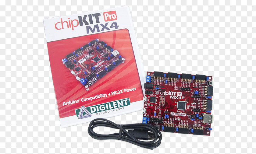 Mx4 Microcontroller Hardware Programmer Embedded System Microprocessor Development Board Electronics PNG