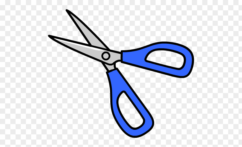 Scissors Line Cutting Tool PNG