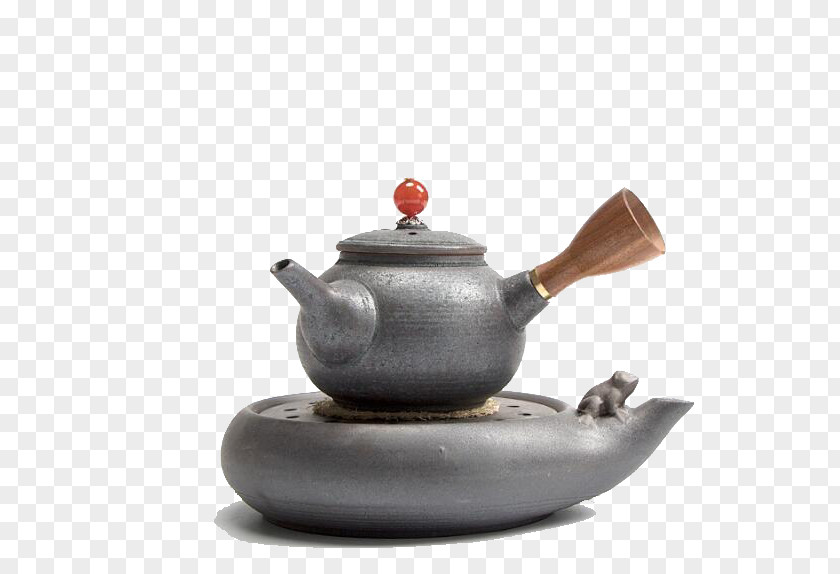 Spot Silver Ebony Tea Teapot Green Kettle PNG