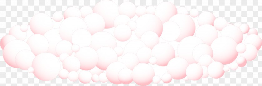 Beautiful Pink Bubbles Petal Lighting PNG