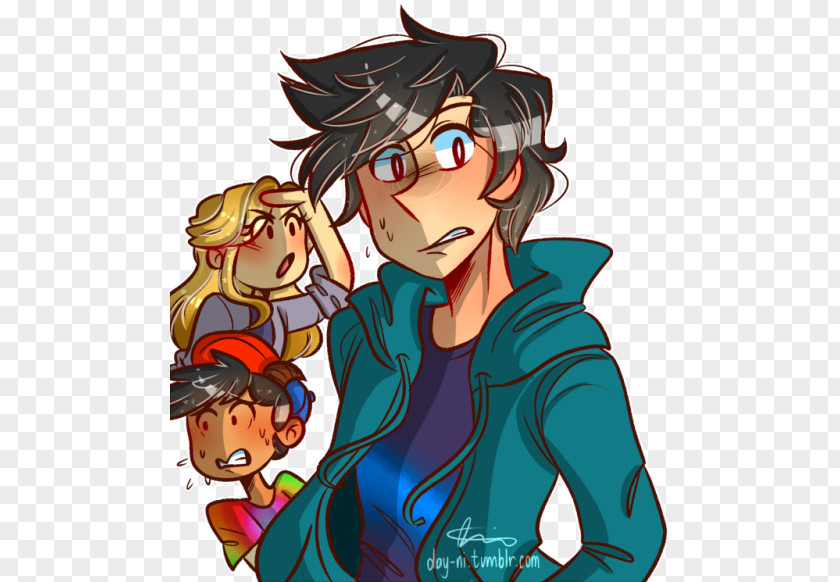 Percy Jackson The Olympians Lightning Thief Annabeth Chase & Grover Underwood PNG