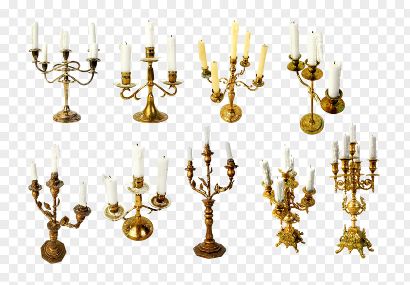 Candle Candlestick Light Fixture PNG