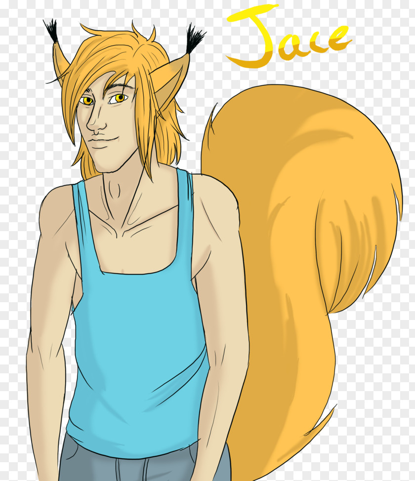 JACE Homo Sapiens Yellow Ear Blond PNG