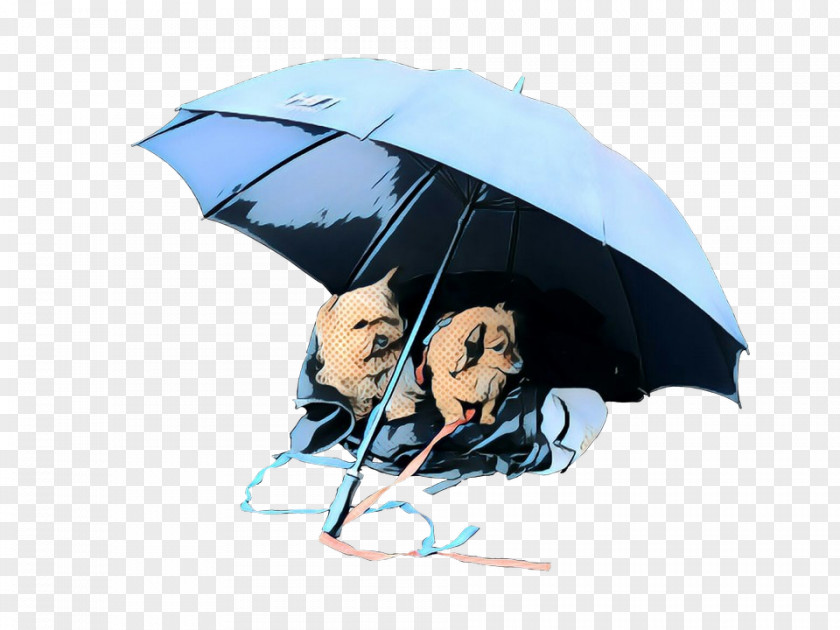 Rain Umbrella Retro Background PNG