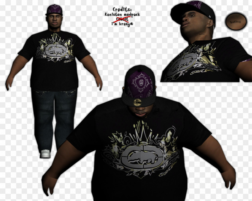 Suares Grand Theft Auto: San Andreas Ballas Mod Android T-shirt PNG
