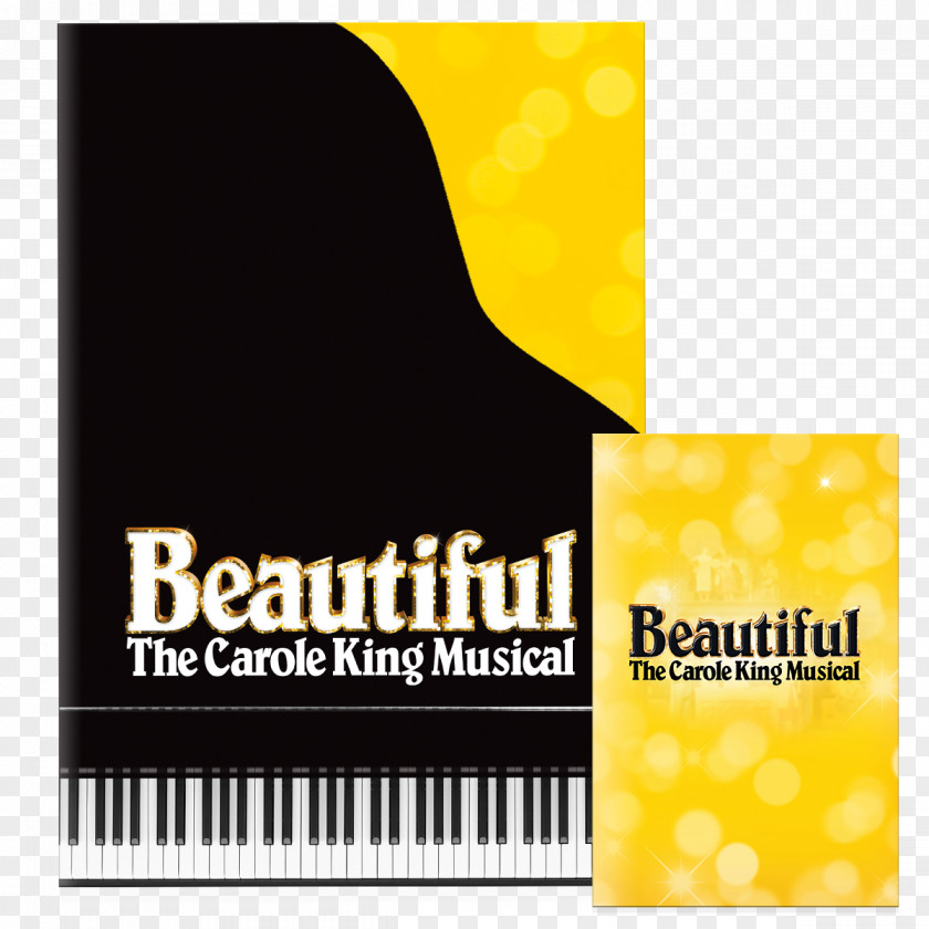 Carole King Beautiful Programme Musical Theatre Souvenir Broadway PNG
