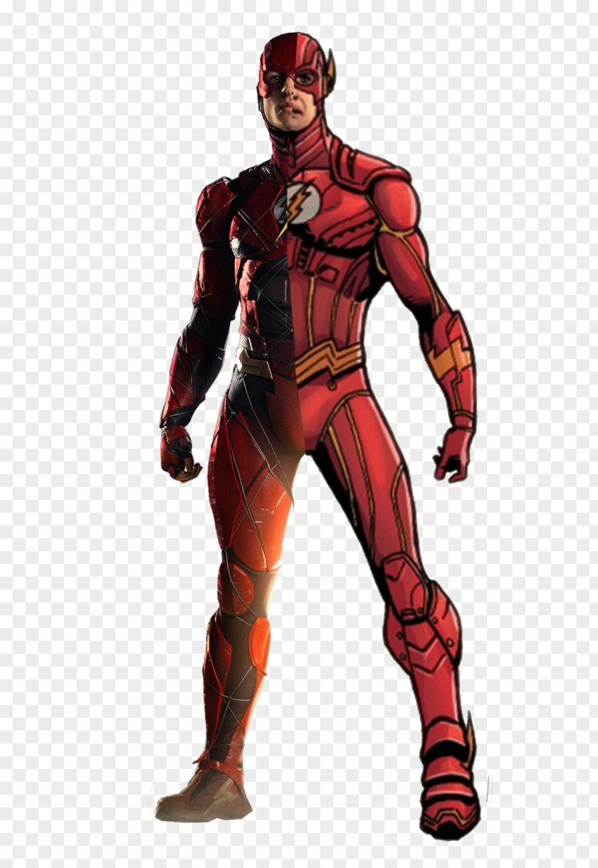 Flash The Costume Suit DC Extended Universe PNG