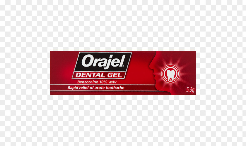 Toothache Benzocaine Dentistry Gel Brand PNG