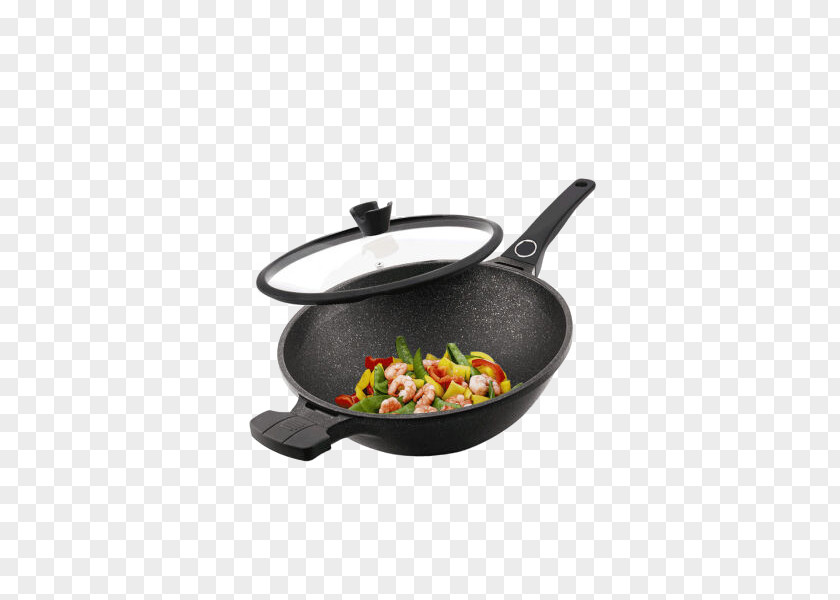 Weiyi No Fumes Non-stick Wok Cooker Frying Pan Surface Cookware And Bakeware Induction Cooking PNG