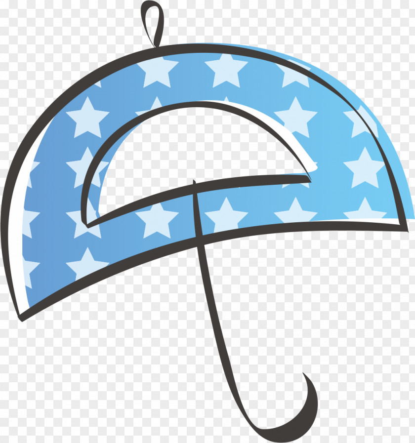Blue Umbrella Clip Art PNG