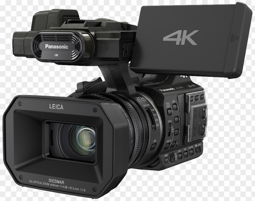 Camera Camcorder 4K Resolution Ultra-high-definition Television Lumix Panasonic HC-X1000 PNG