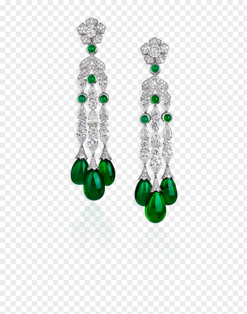 Cobochon Jewelry Earring Jewellery Emerald Cabochon Gemstone PNG