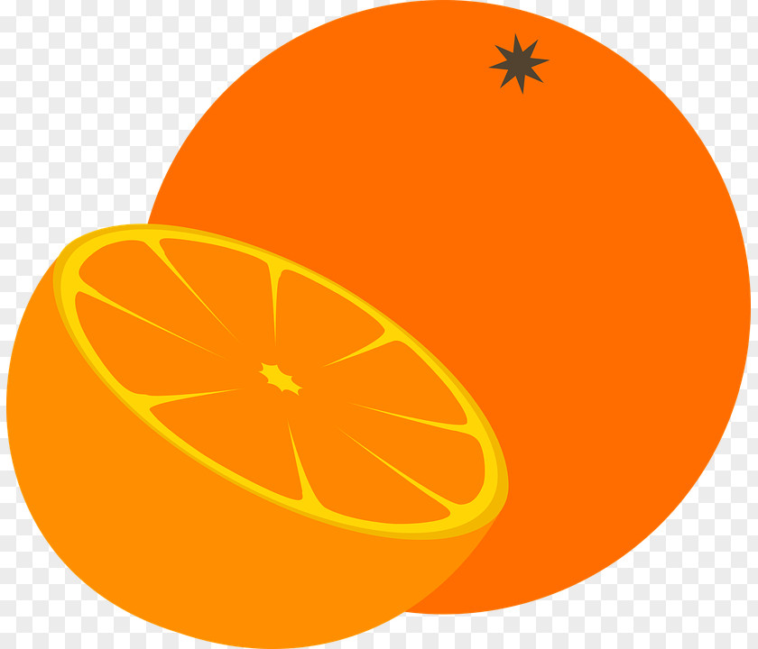 Orange Mandarin Pumpkin PNG