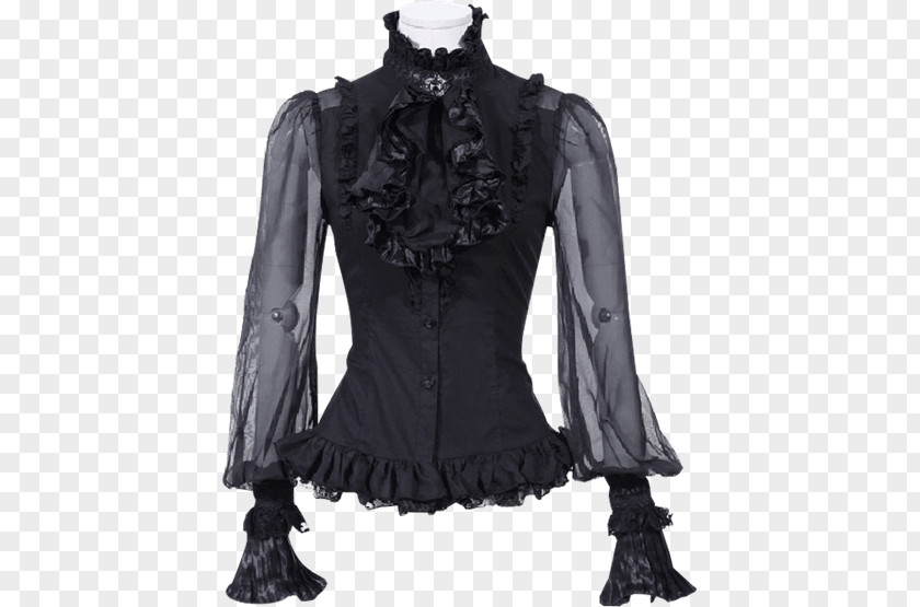 Blouse Ruffle Shirt Lolita Fashion Sleeve PNG fashion Sleeve, shirt clipart PNG