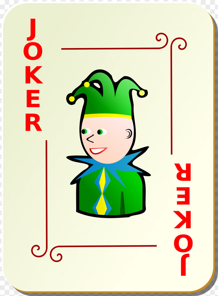 Joker Playing Card Game Clip Art PNG