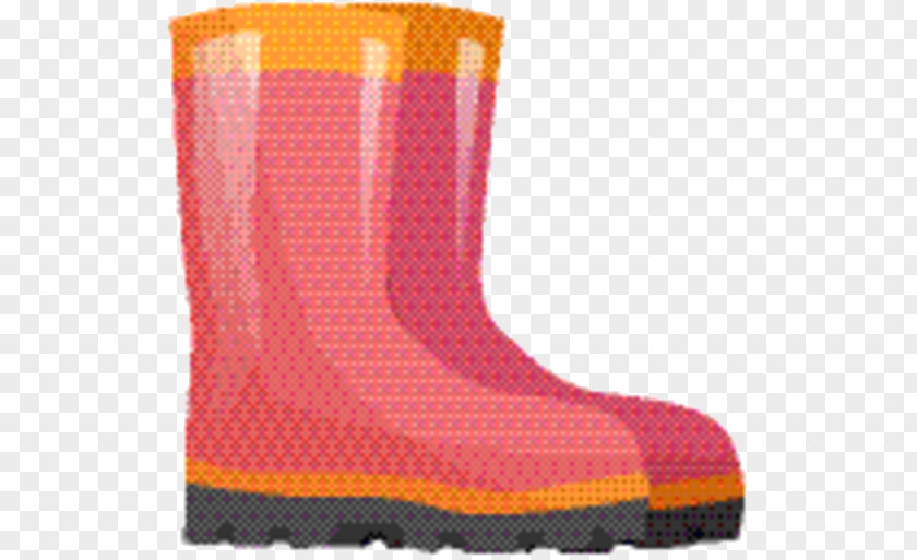 Magenta Rain Boot Snow Cartoon PNG