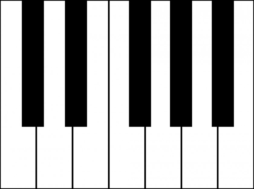 Pictures Of Piano Keys Musical Keyboard Octave Composer PNG