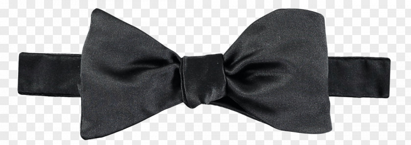 Satin Bow Tie Black Necktie Shoelace Knot Formal Wear Suit PNG