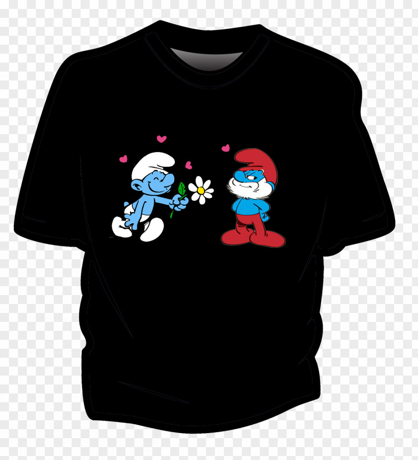 T-shirt The Smurfs Sleeve Bluza Facebook PNG