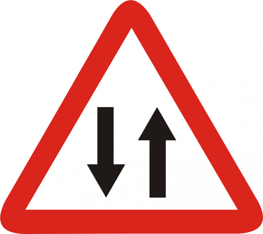 Trafico Traffic Sign Senyal Warning Intersection PNG
