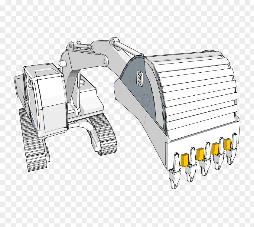 Cutting Edge Bucket Excavator Caterpillar Inc. Backhoe Wear PNG