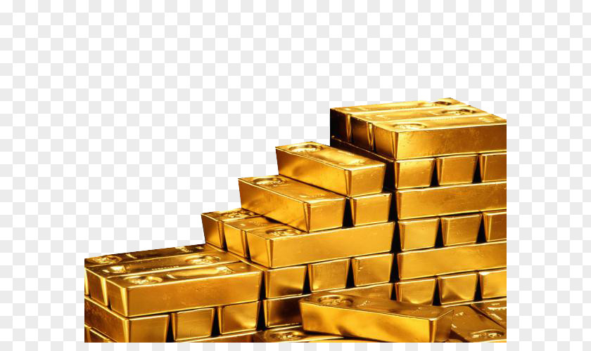 Gold Brick As An Investment Bar Trade PNG