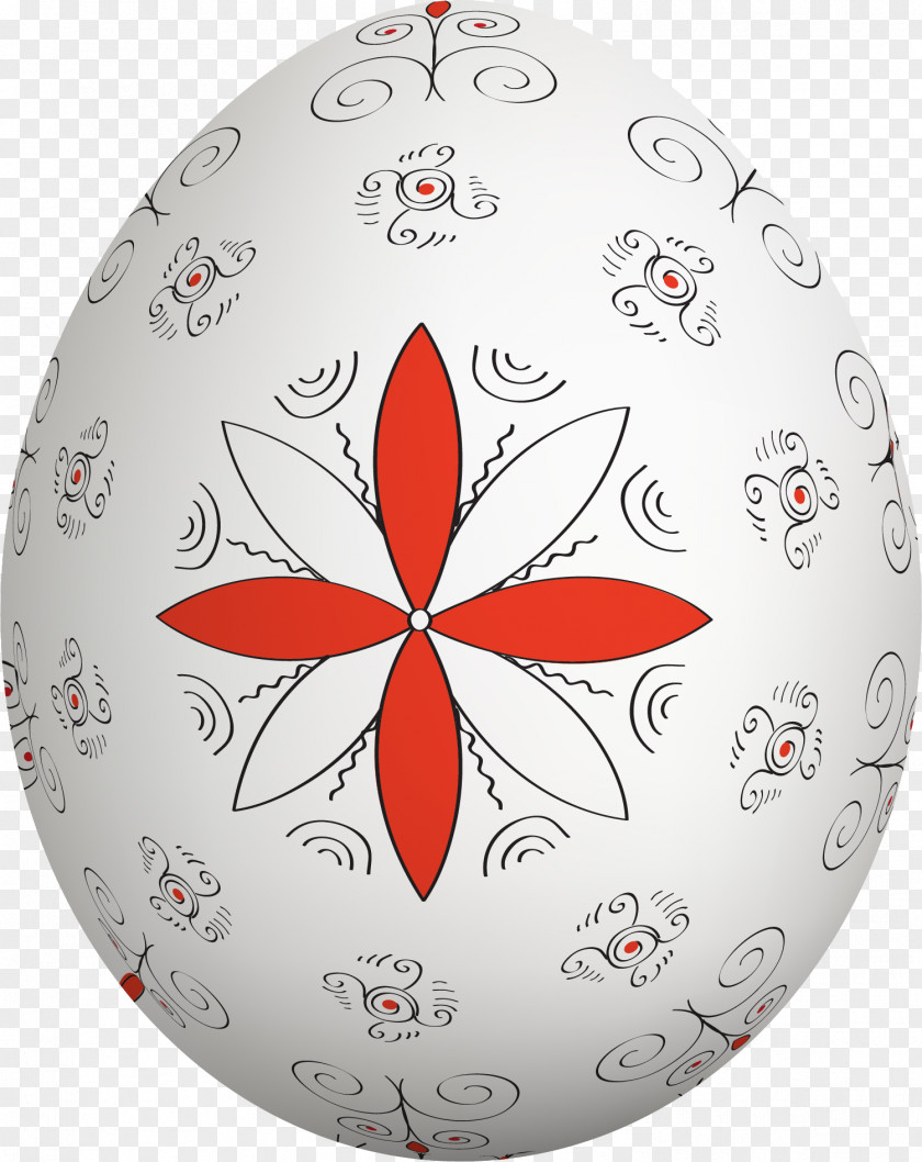 Hand Painted White Eggs PNG