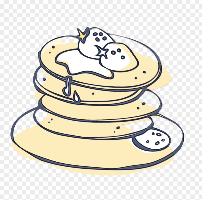 Line Art Cake Cartoon Icing PNG