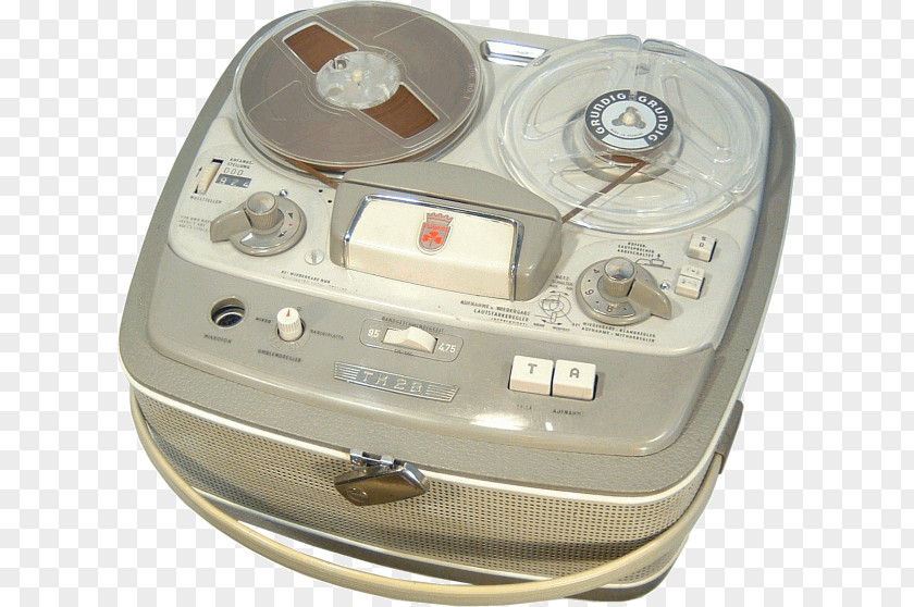 Radio Electronics Grundig Tape Recorder Germany PNG