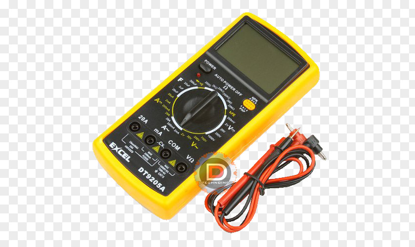 Voltmeter Electronics Digital Data Multimeter Ohmmeter Ammeter PNG