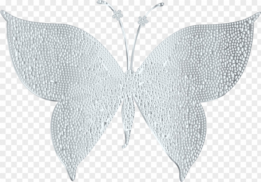 Wings Butterfly Insect Wing Silver Clip Art PNG