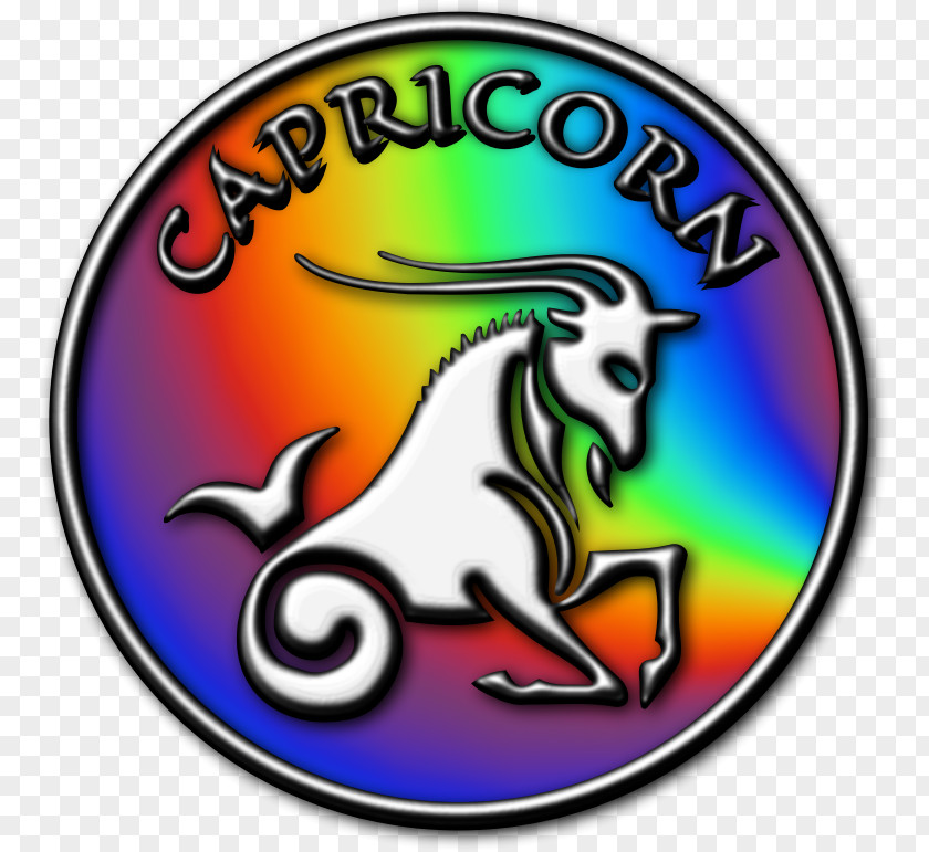 Capricorn Goat Symbol Key Chains Metal PNG
