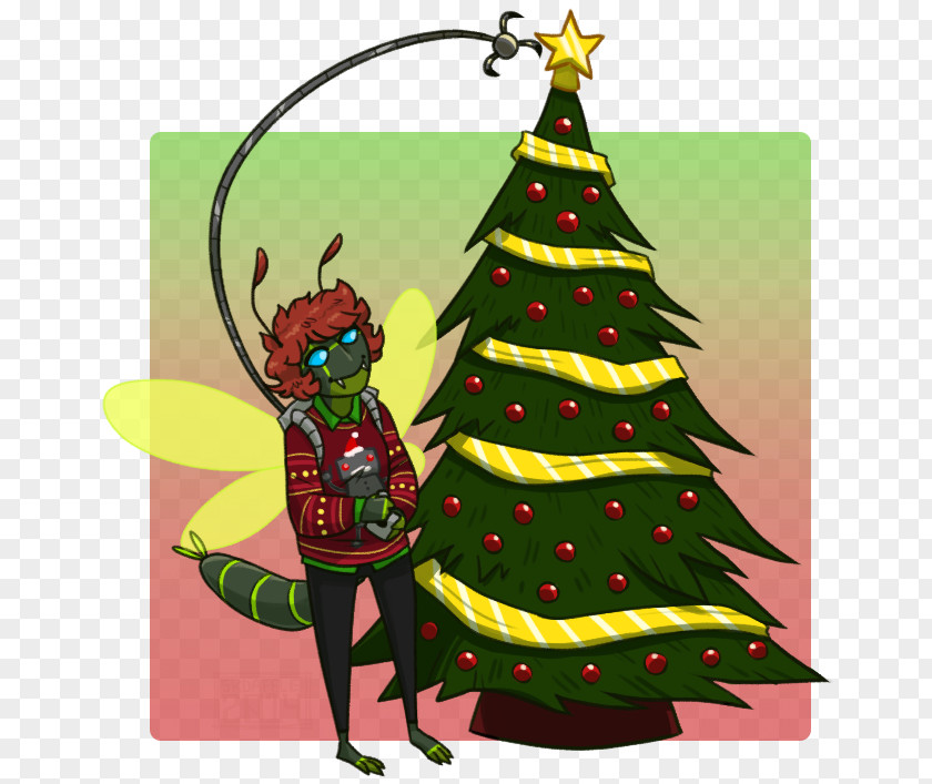Christmas Tree Ornament Fir Character PNG