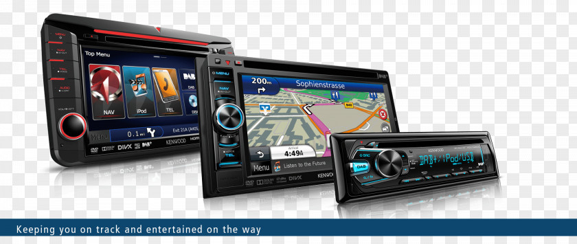 Audio Speakers Car GPS Navigation Systems Vehicle Kenwood Corporation Automotive System PNG